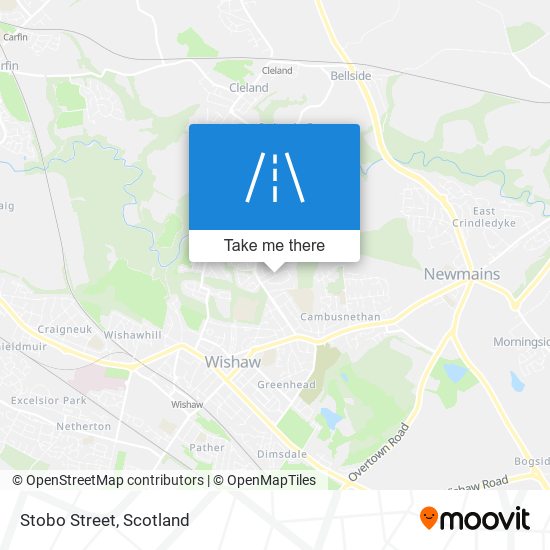 Stobo Street map