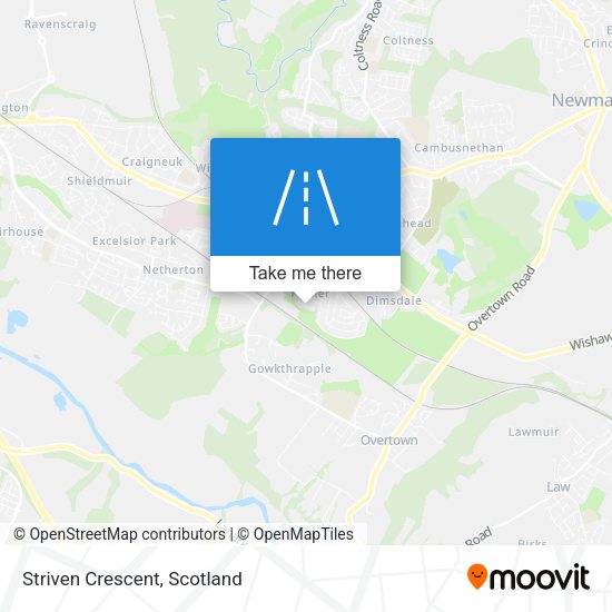 Striven Crescent map