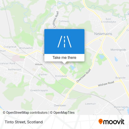 Tinto Street map