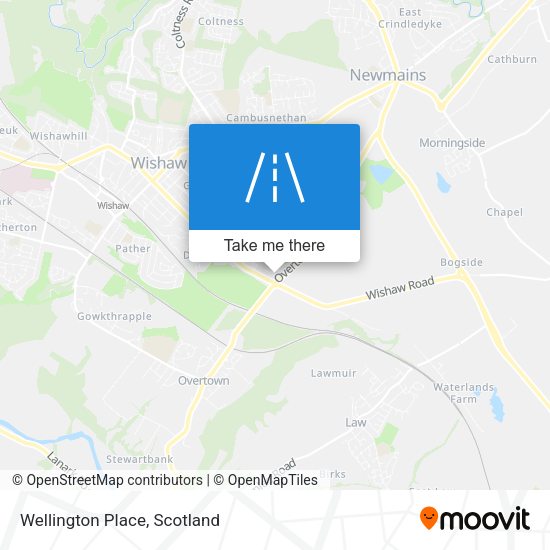 Wellington Place map