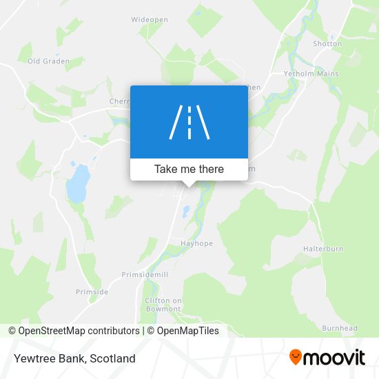 Yewtree Bank map