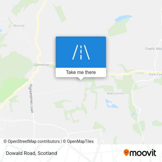Dowald Road map