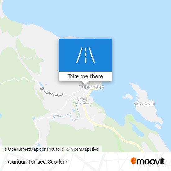 Ruarigan Terrace map