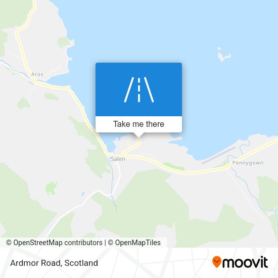 Ardmor Road map