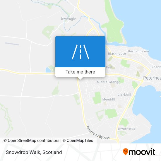 Snowdrop Walk map