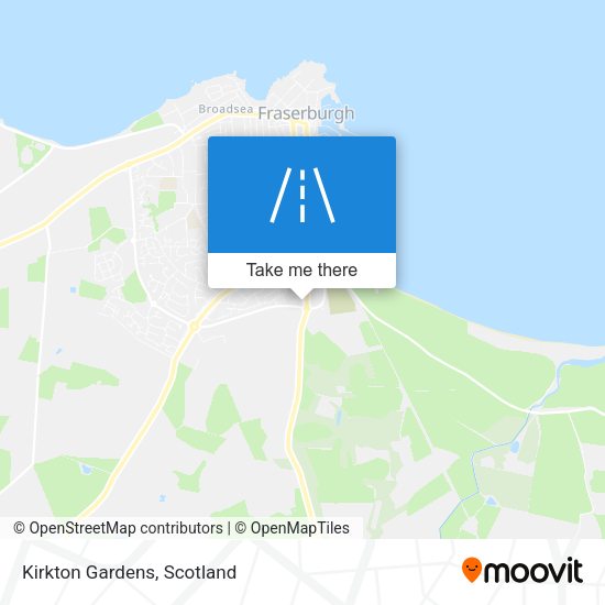 Kirkton Gardens map