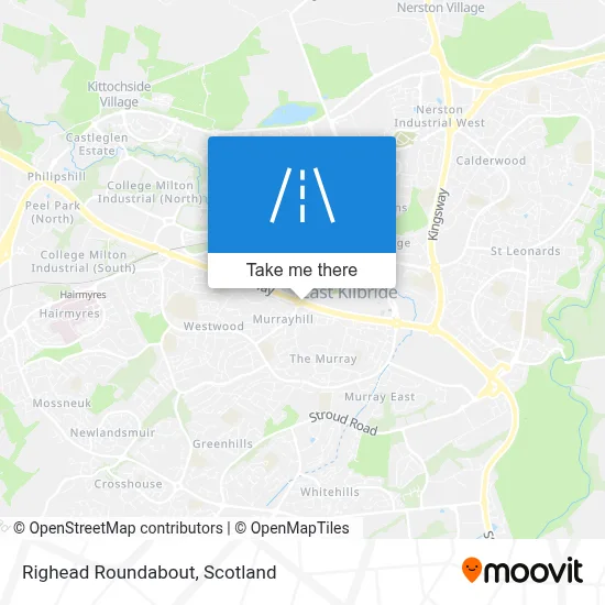Righead Roundabout map