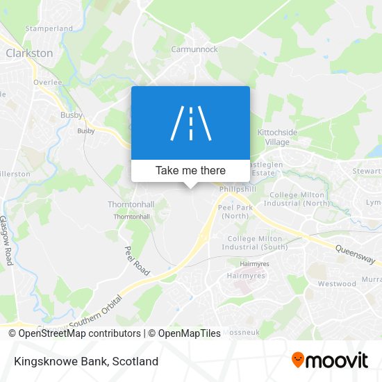 Kingsknowe Bank map