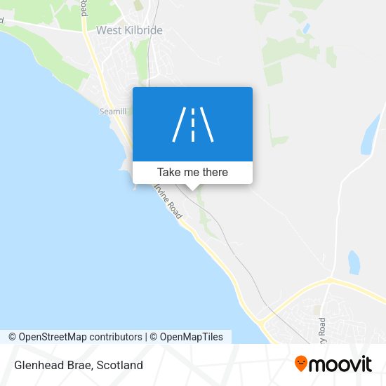 Glenhead Brae map
