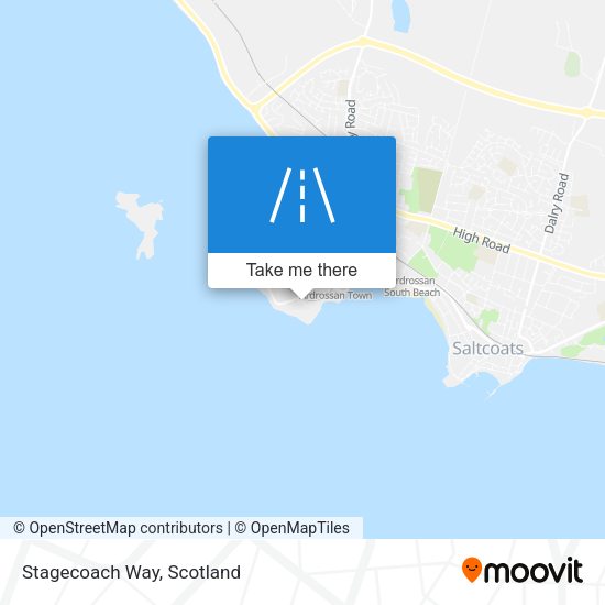 Stagecoach Way map