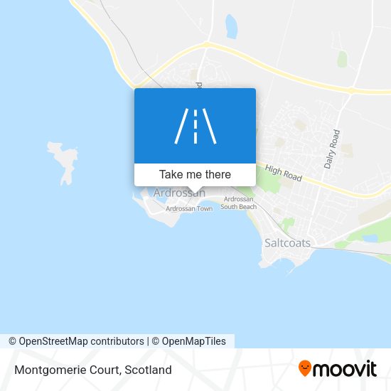Montgomerie Court map