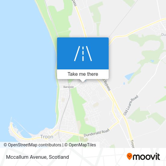 Mccallum Avenue map