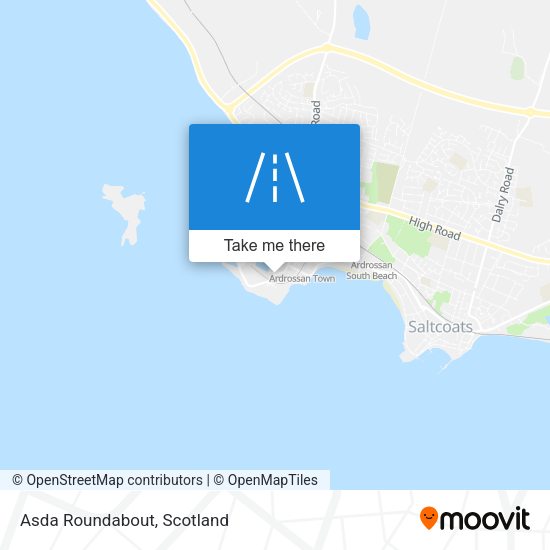 Asda Roundabout map
