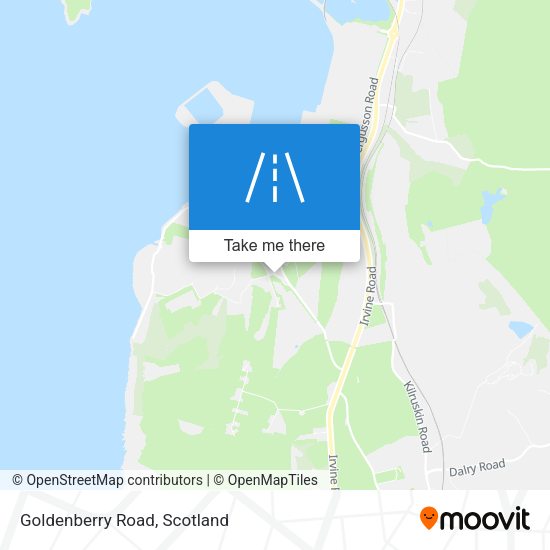 Goldenberry Road map