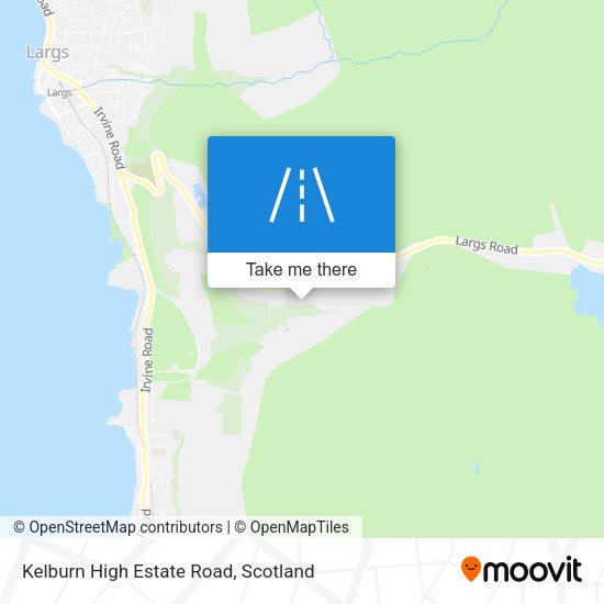 Kelburn High Estate Road map