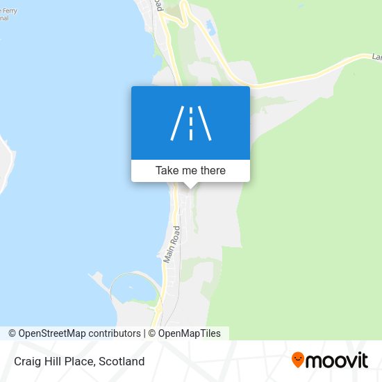 Craig Hill Place map