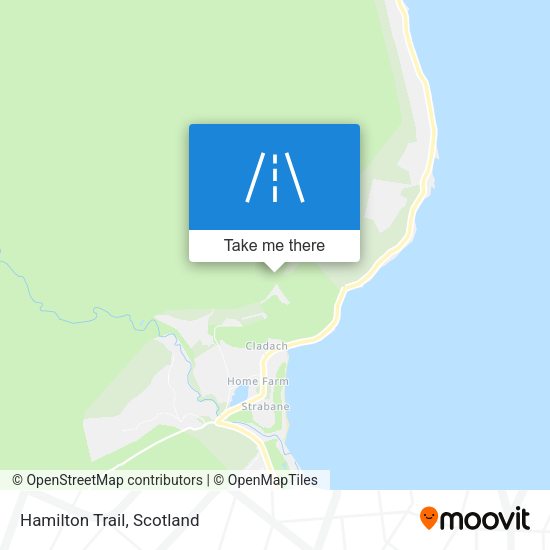 Hamilton Trail map