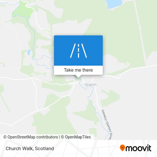 Church Walk map