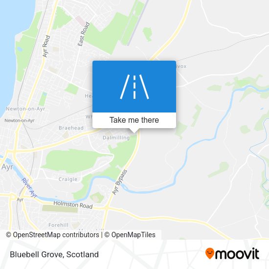 Bluebell Grove map