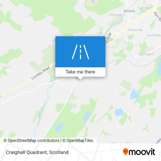 Craighall Quadrant map
