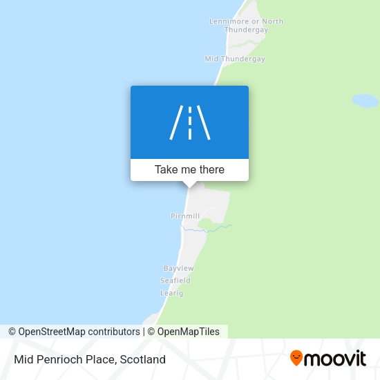 Mid Penrioch Place map
