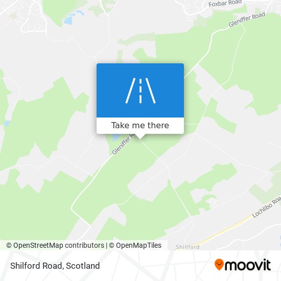 Shilford Road map