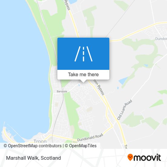 Marshall Walk map