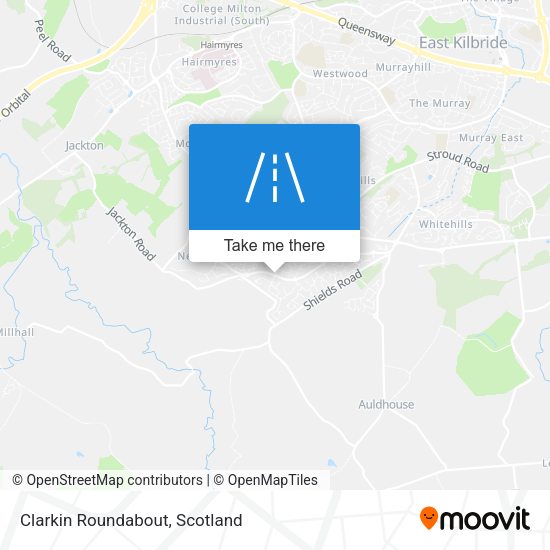 Clarkin Roundabout map