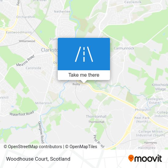 Woodhouse Court map