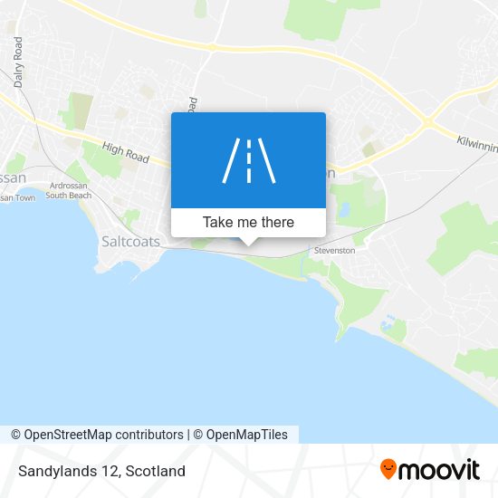Sandylands 12 map