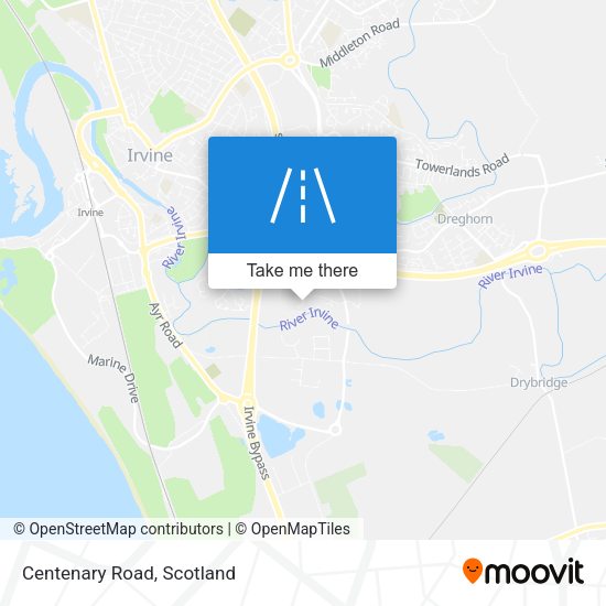 Centenary Road map
