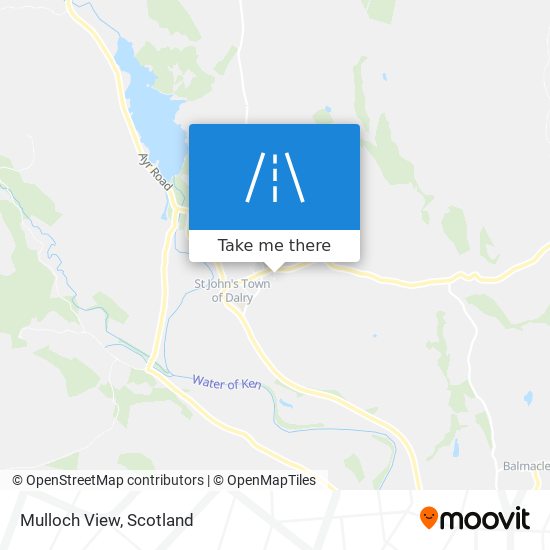 Mulloch View map
