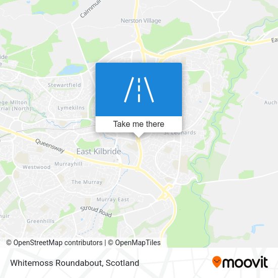 Whitemoss Roundabout map