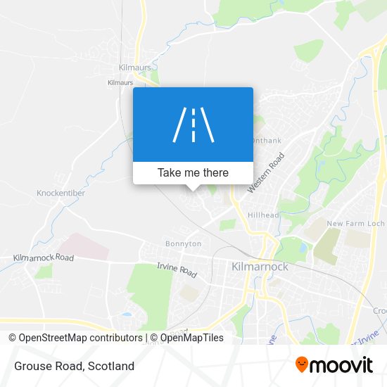 Grouse Road map