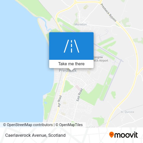 Caerlaverock Avenue map
