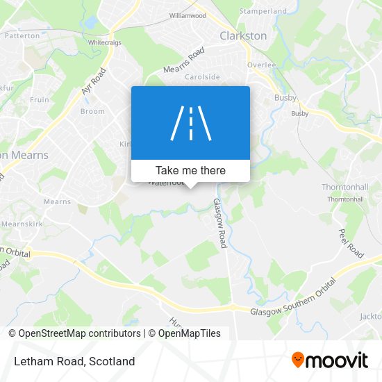 Letham Road map