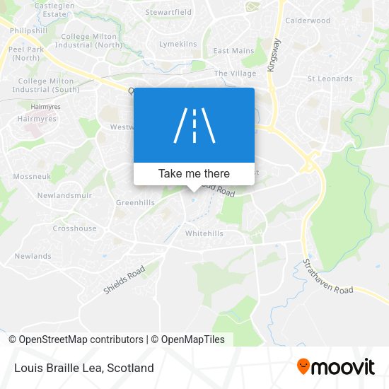 Louis Braille Lea map