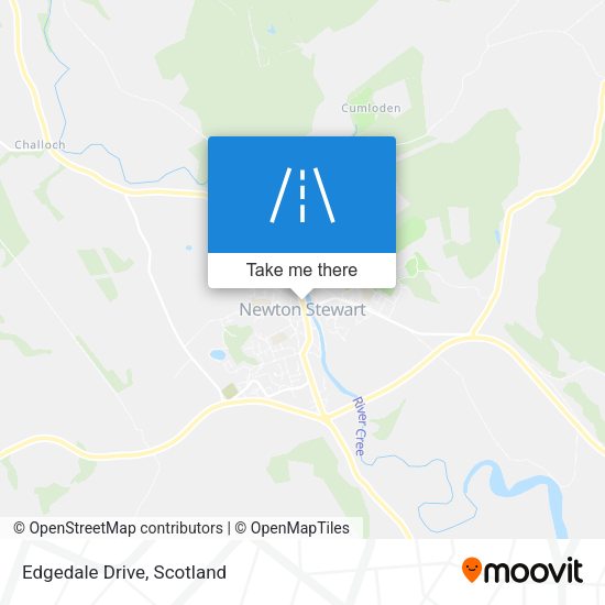 Edgedale Drive map