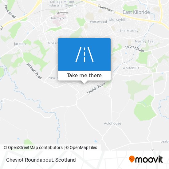 Cheviot Roundabout map