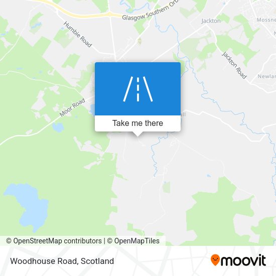Woodhouse Road map