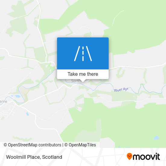 Woolmill Place map