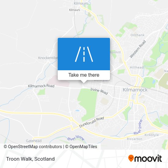 Troon Walk map