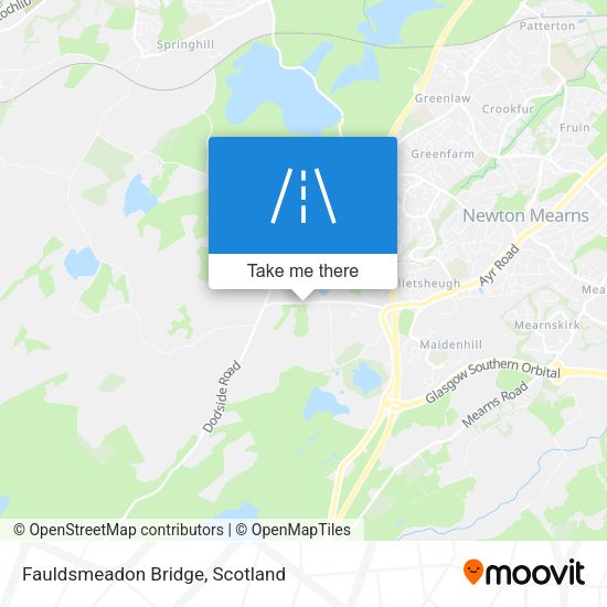 Fauldsmeadon Bridge map