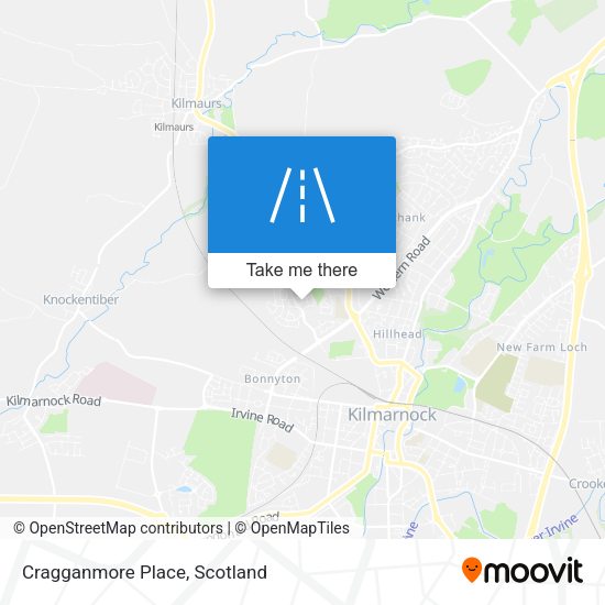 Cragganmore Place map