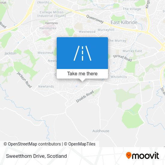 Sweetthorn Drive map