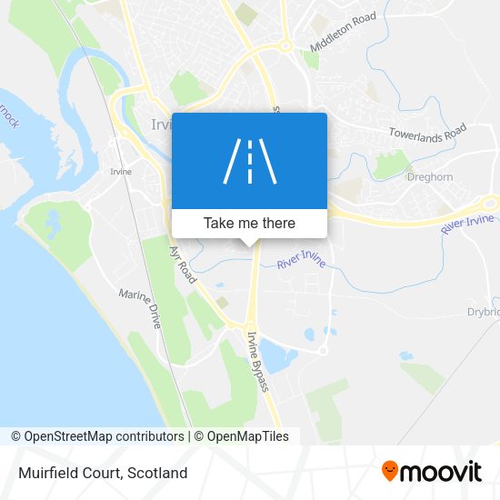 Muirfield Court map