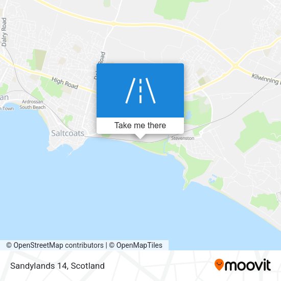 Sandylands 14 map