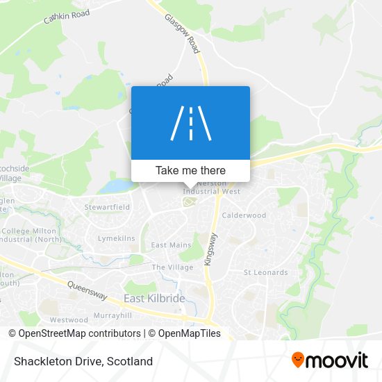 Shackleton Drive map