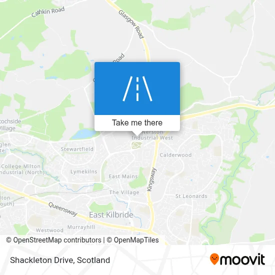Shackleton Drive map