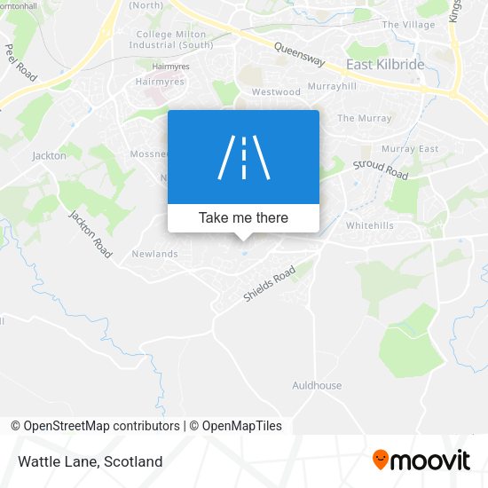 Wattle Lane map